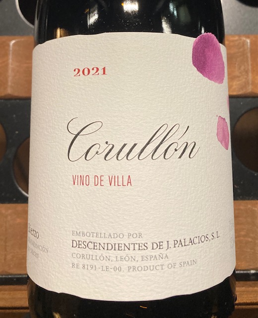 CORULLON 2021 (VINO DE VILLA) 